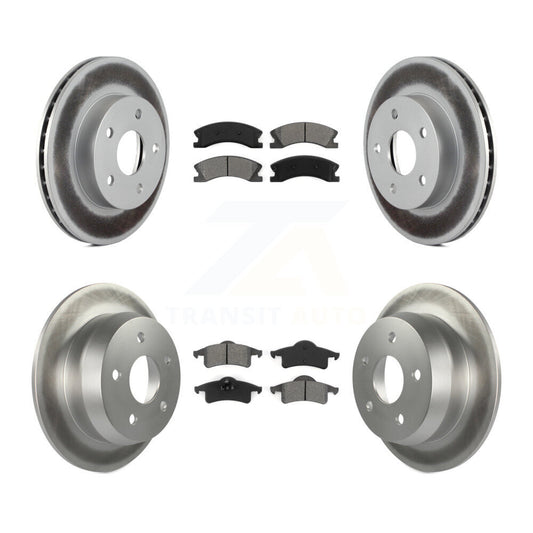 Disc Rotors and Semi-Metallic Brake Pads Kit-KGS-100672 - Kit.bestparts.ca