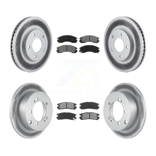 disc rotors and semi metallic brake pads-kgs-100673 - Kit.bestparts.ca