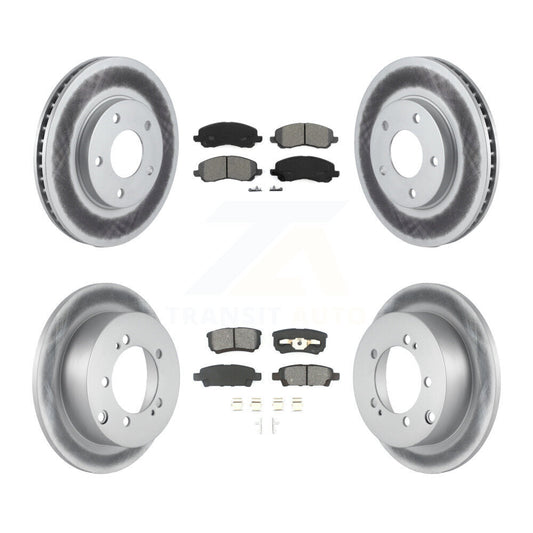 disc rotors and semi metallic brake pads-kgs-100674 - Kit.bestparts.ca