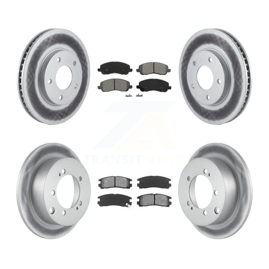 disc rotors and semi metallic brake pads-kgs-100675 - Kit.bestparts.ca