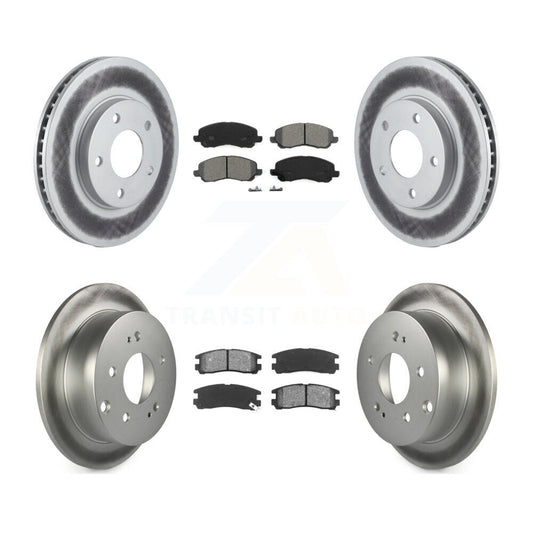 Disc Rotors and Semi-Metallic Brake Pads Kit-KGS-100676 - Kit.bestparts.ca