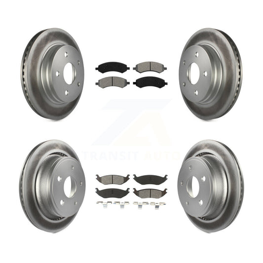 Disc Rotors and Semi-Metallic Brake Pads Kit-KGS-100684 - Kit.bestparts.ca