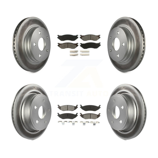Disc Rotors and Semi-Metallic Brake Pads Kit-KGS-100686 - Kit.bestparts.ca