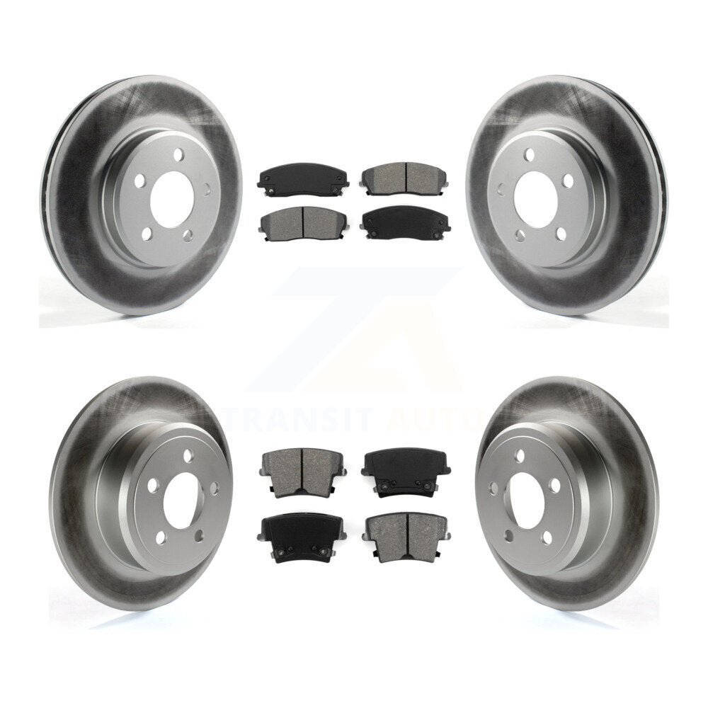 Disc Rotors and Semi-Metallic Brake Pads Kit-KGS-100690 - Kit.bestparts.ca