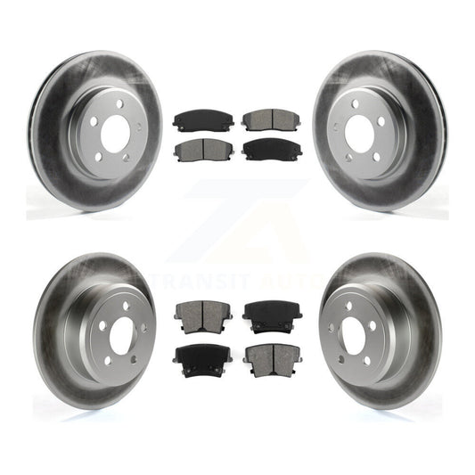 Disc Rotors and Semi-Metallic Brake Pads Kit-KGS-100690 - Kit.bestparts.ca