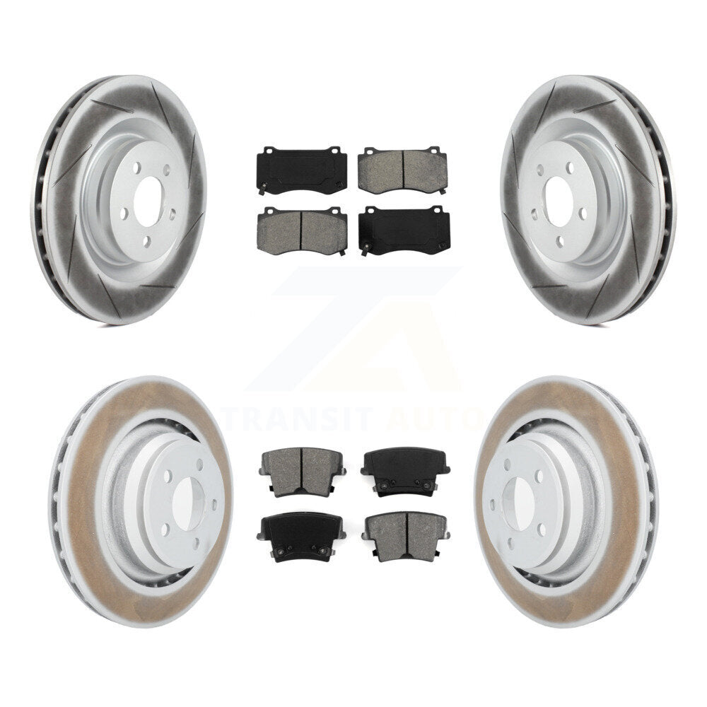 Disc Rotors and Semi-Metallic Brake Pads Kit-KGS-100697 - Kit.bestparts.ca