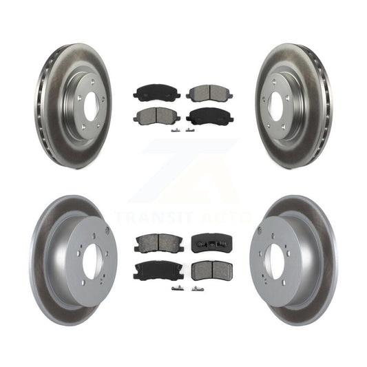 Disc Rotors and Semi-Metallic Brake Pads Kit-KGS-100705 - Kit.bestparts.ca