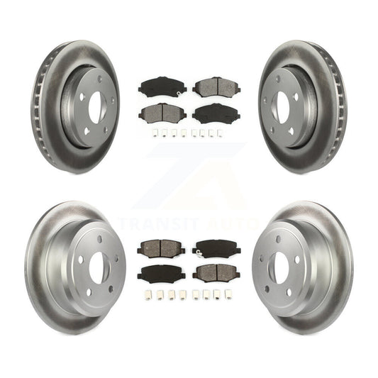 Disc Rotors and Semi-Metallic Brake Pads Kit-KGS-100707 - Kit.bestparts.ca