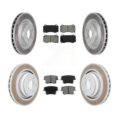Disc Rotors and Semi-Metallic Brake Pads Kit-KGS-100712 - Kit.bestparts.ca