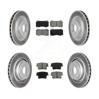 Disc Rotors and Semi-Metallic Brake Pads Kit-KGS-100714 - Kit.bestparts.ca