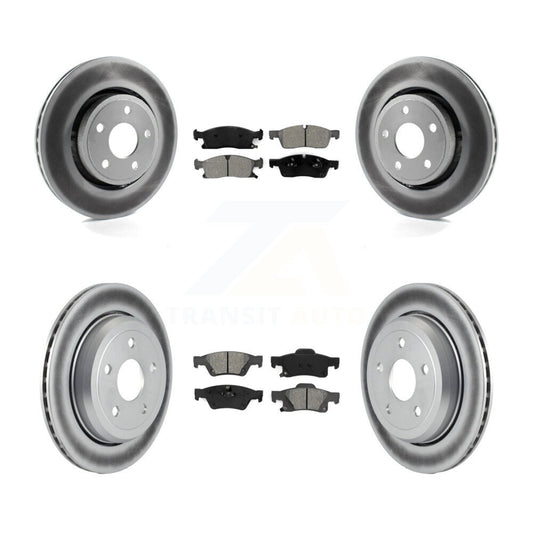 Disc Rotors and Semi-Metallic Brake Pads Kit-KGS-100718 - Kit.bestparts.ca