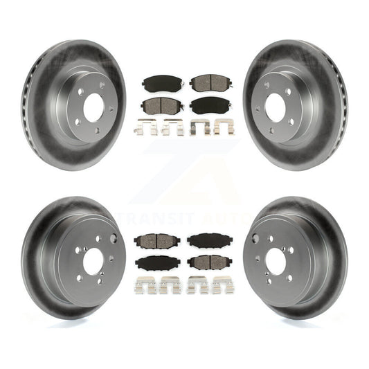 Disc Rotors and Semi-Metallic Brake Pads Kit-KGS-100745 - Kit.bestparts.ca