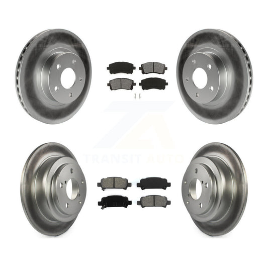 Disc Rotors and Semi-Metallic Brake Pads Kit-KGS-100749 - Kit.bestparts.ca