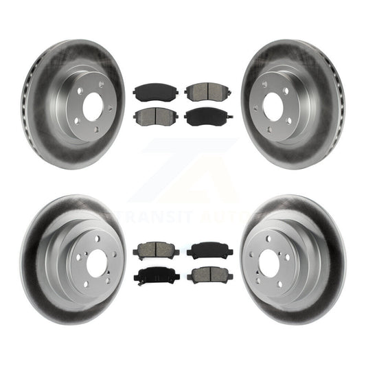 Disc Rotors and Semi-Metallic Brake Pads Kit-KGS-100753 - Kit.bestparts.ca