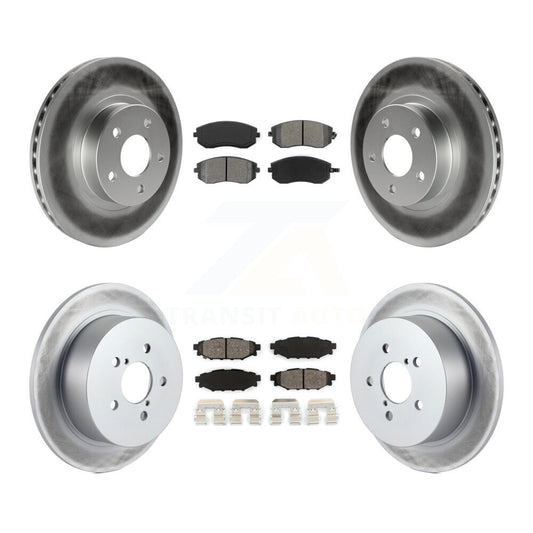 Disc Rotors and Semi-Metallic Brake Pads Kit-KGS-100754 - Kit.bestparts.ca