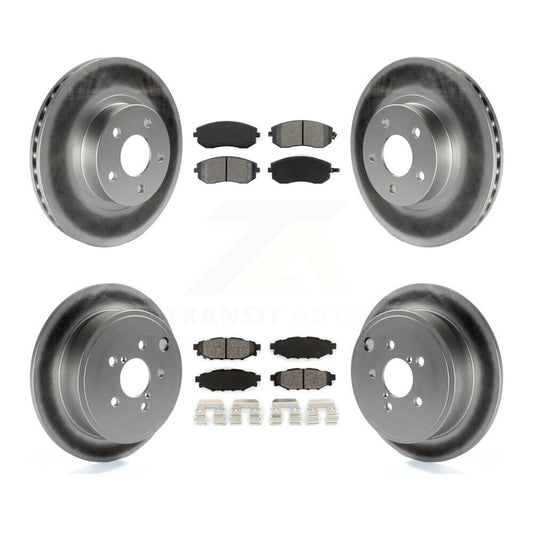 Disc Rotors and Semi-Metallic Brake Pads Kit-KGS-100755 - Kit.bestparts.ca