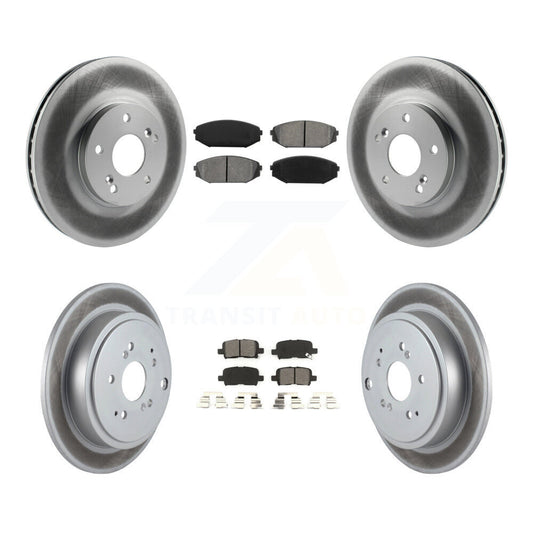 Disc Rotors and Semi-Metallic Brake Pads Kit-KGS-100781 - Kit.bestparts.ca