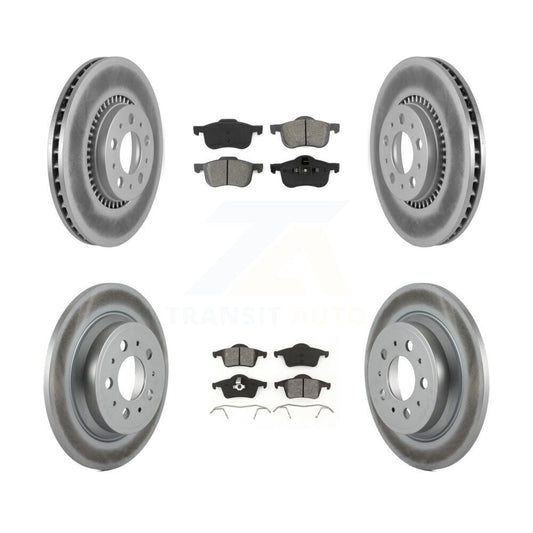 Disc Rotors and Semi-Metallic Brake Pads Kit-KGS-100802 - Kit.bestparts.ca