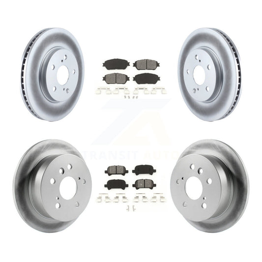 Disc Rotors and Semi-Metallic Brake Pads Kit-KGS-100812 - Kit.bestparts.ca