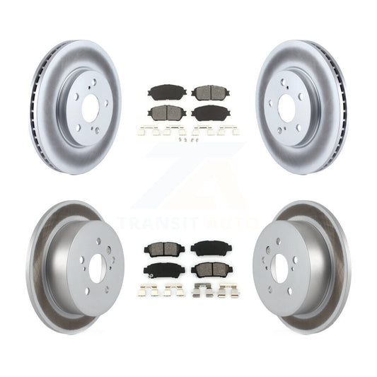 Disc Rotors and Semi-Metallic Brake Pads Kit-KGS-100814 - Kit.bestparts.ca