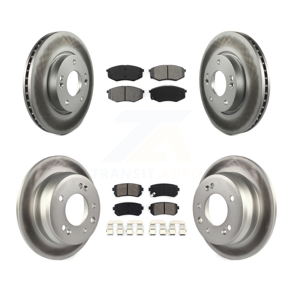 Disc Rotors and Semi-Metallic Brake Pads Kit-KGS-100817 - Kit.bestparts.ca Kit.bestparts.ca