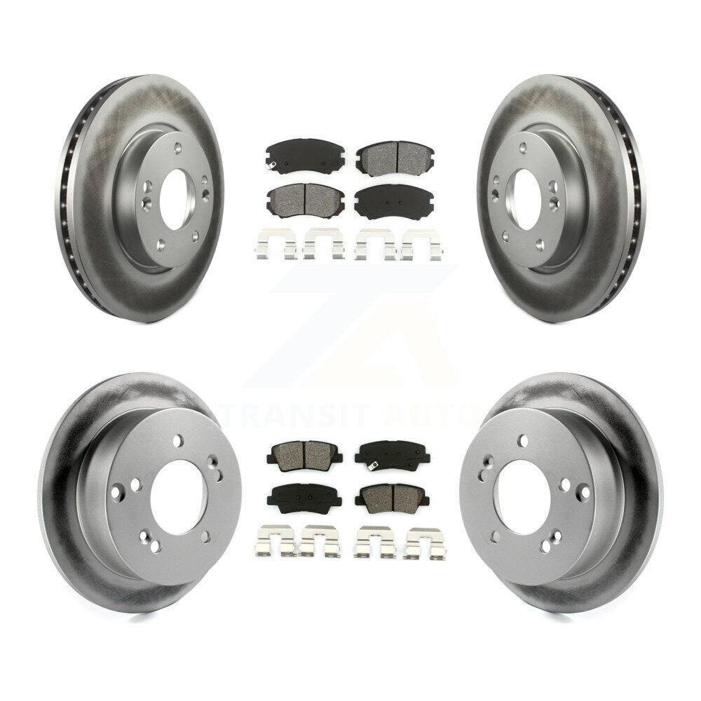 Disc Rotors and Semi-Metallic Brake Pads Kit-KGS-100820 - Kit.bestparts.ca Kit.bestparts.ca