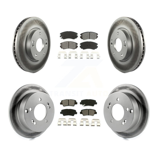 Disc Rotors and Semi-Metallic Brake Pads Kit-KGS-100820 - Kit.bestparts.ca