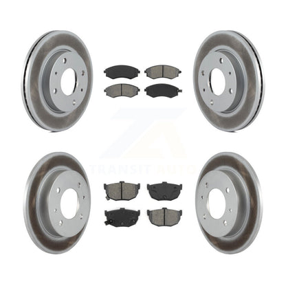 Coated Disc Rotors and Semi-Metallic Brake Pads Kit-KGS-100828 - Kit.bestparts.ca
