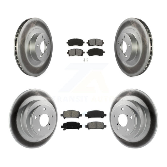 Disc Rotors and Semi-Metallic Brake Pads Kit-KGS-100842 - Kit.bestparts.ca