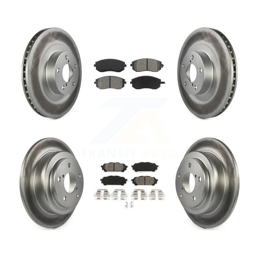 Disc Rotors and Semi-Metallic Brake Pads Kit-KGS-100843 - Kit.bestparts.ca