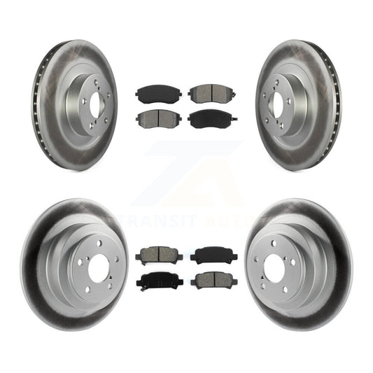 Disc Rotors and Semi-Metallic Brake Pads Kit-KGS-100845 - Kit.bestparts.ca