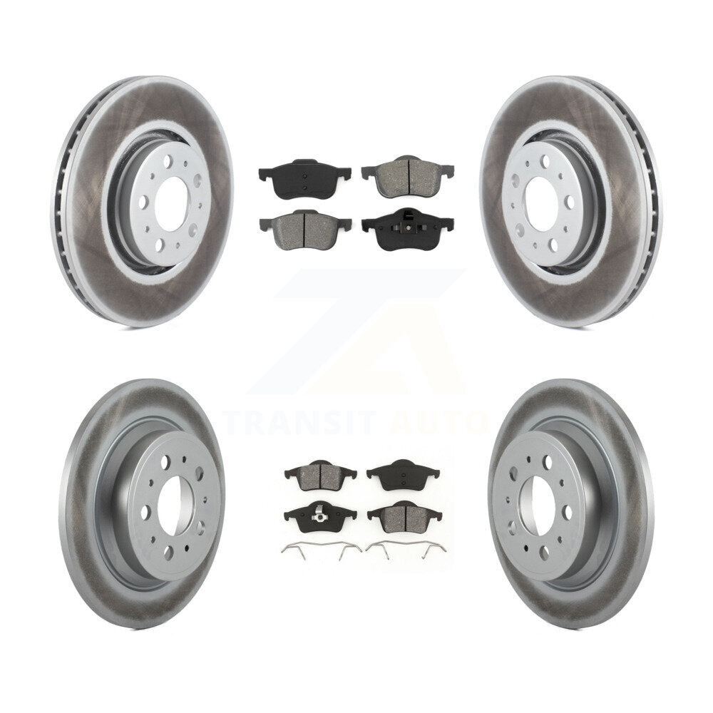 Disc Rotors and Semi-Metallic Brake Pads Kit-KGS-100858 - Kit.bestparts.ca