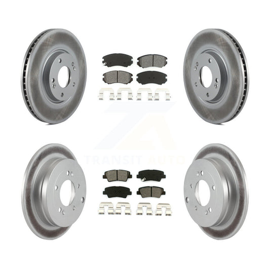 Disc Rotors and Semi-Metallic Brake Pads Kit-KGS-100861 - Kit.bestparts.ca