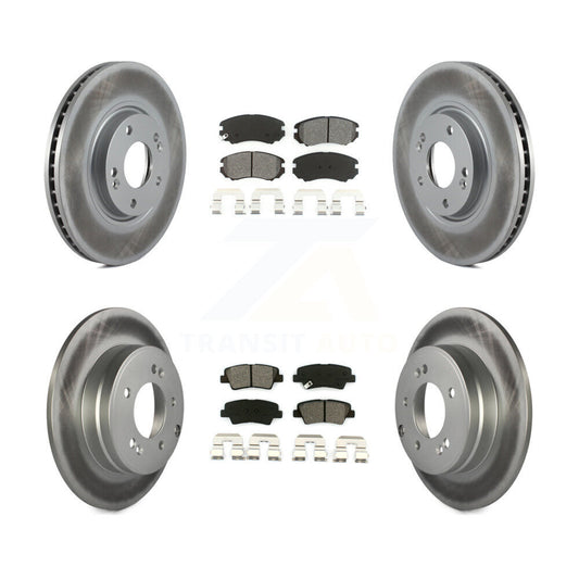 Disc Rotors and Semi-Metallic Brake Pads Kit-KGS-100863 - Kit.bestparts.ca