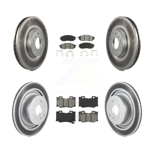 Disc Rotors and Semi-Metallic Brake Pads Kit-KGS-100874 - Kit.bestparts.ca