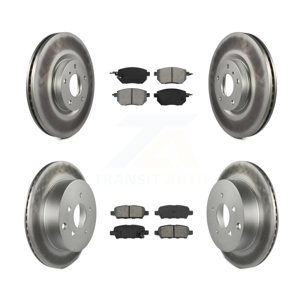 Disc Rotors and Semi-Metallic Brake Pads Kit-KGS-100876 - Kit.bestparts.ca Kit.bestparts.ca