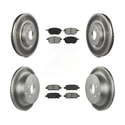 Disc Rotors and Semi-Metallic Brake Pads Kit-KGS-100876 - Kit.bestparts.ca