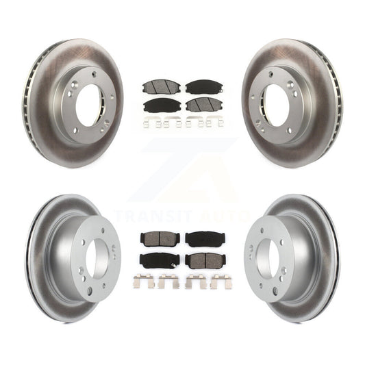 Disc Rotors and Semi-Metallic Brake Pads Kit-KGS-100882 - Kit.bestparts.ca