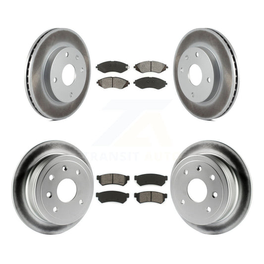 Disc Rotors and Semi-Metallic Brake Pads Kit-KGS-100884 - Kit.bestparts.ca
