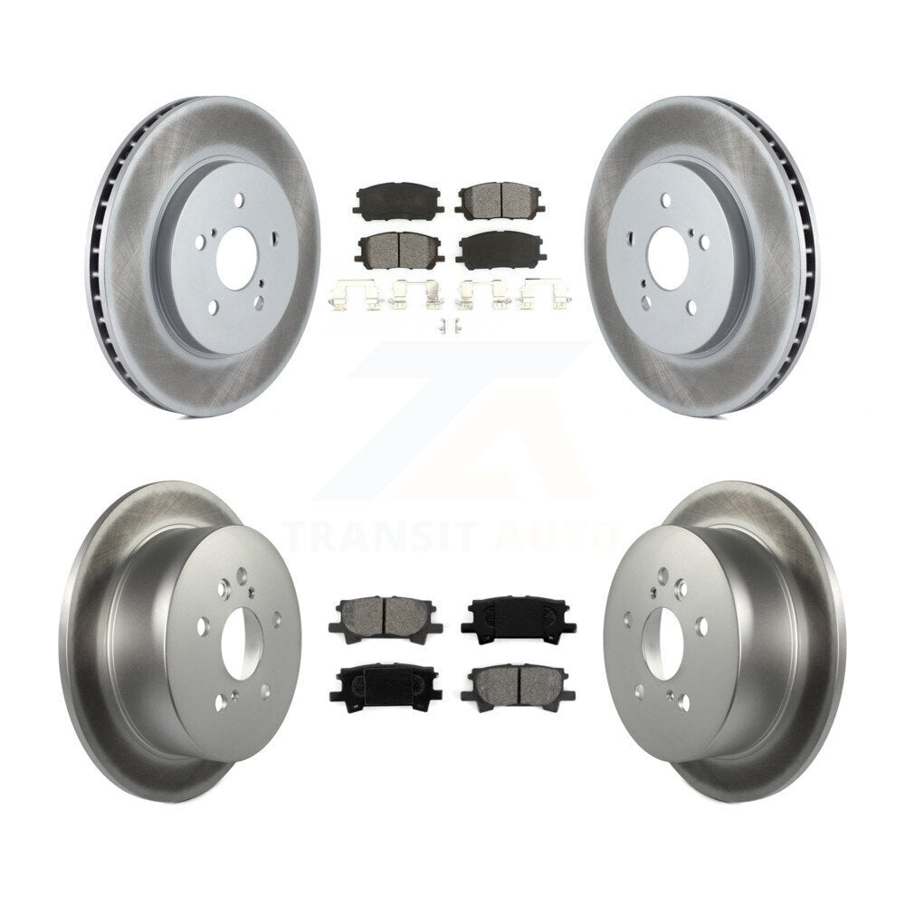 Disc Rotors and Semi-Metallic Brake Pads Kit-KGS-100886 - Kit.bestparts.ca