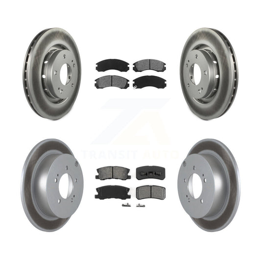 Disc Rotors and Semi-Metallic Brake Pads Kit-KGS-100888 - Kit.bestparts.ca