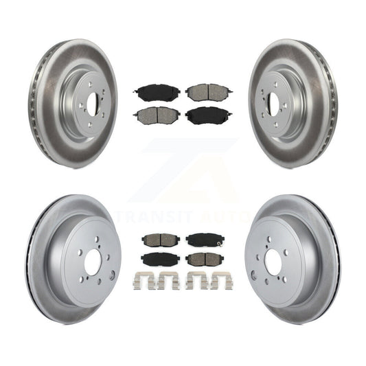 Disc Rotors and Semi-Metallic Brake Pads Kit-KGS-100891 - Kit.bestparts.ca