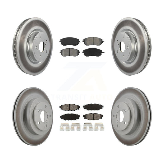 disc rotors and semi metallic brake pads-kgs-100893 - Kit.bestparts.ca