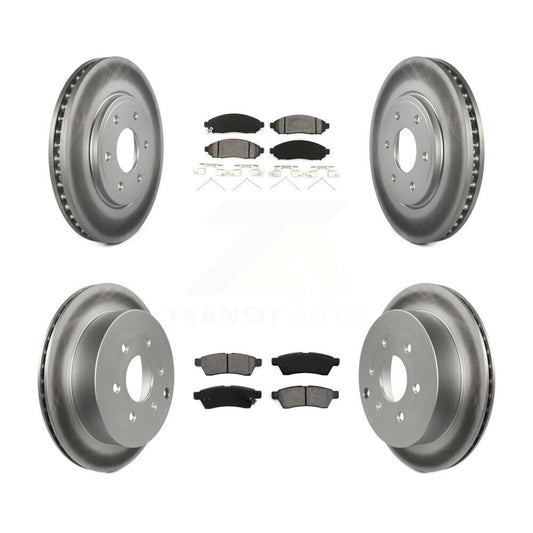 Disc Rotors and Semi-Metallic Brake Pads Kit-KGS-100894 - Kit.bestparts.ca