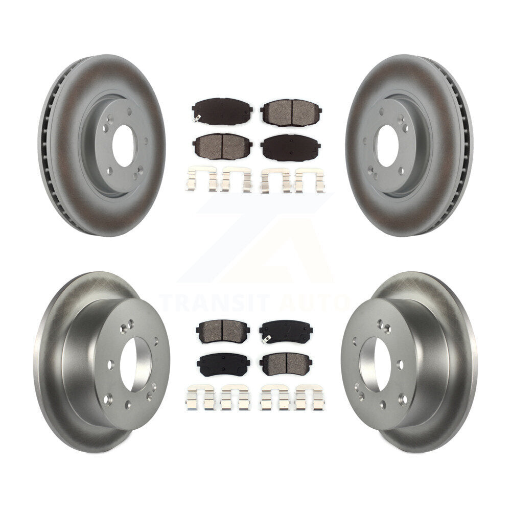 Disc Rotors and Semi-Metallic Brake Pads Kit-KGS-100930 - Kit.bestparts.ca
