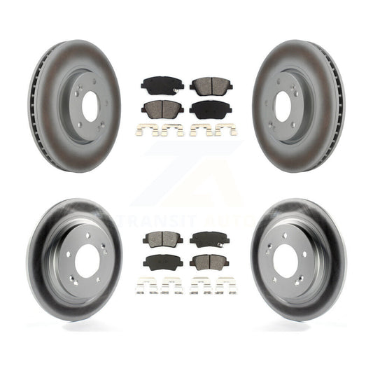Disc Rotors and Semi-Metallic Brake Pads Kit-KGS-100933 - Kit.bestparts.ca