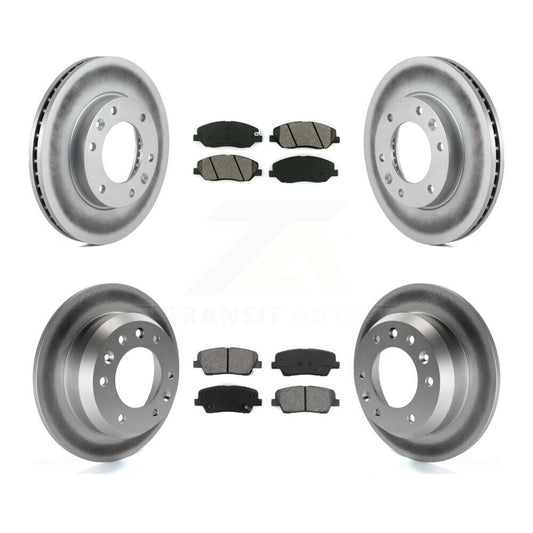 Disc Rotors and Semi-Metallic Brake Pads Kit-KGS-100938 - Kit.bestparts.ca