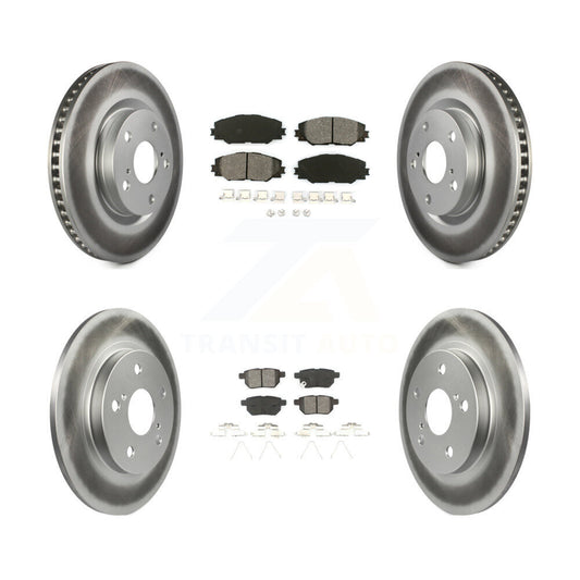 Disc Rotors and Semi-Metallic Brake Pads Kit-KGS-100945 - Kit.bestparts.ca