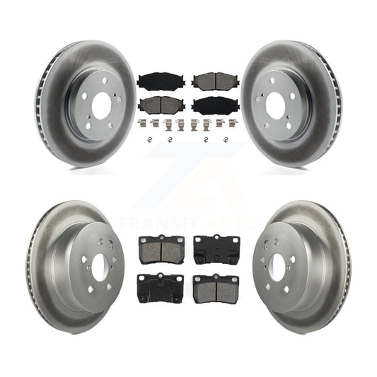 Disc Rotors and Semi-Metallic Brake Pads Kit-KGS-100956 - Kit.bestparts.ca