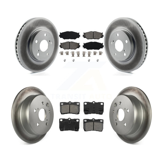 Disc Rotors and Semi-Metallic Brake Pads Kit-KGS-100957 - Kit.bestparts.ca